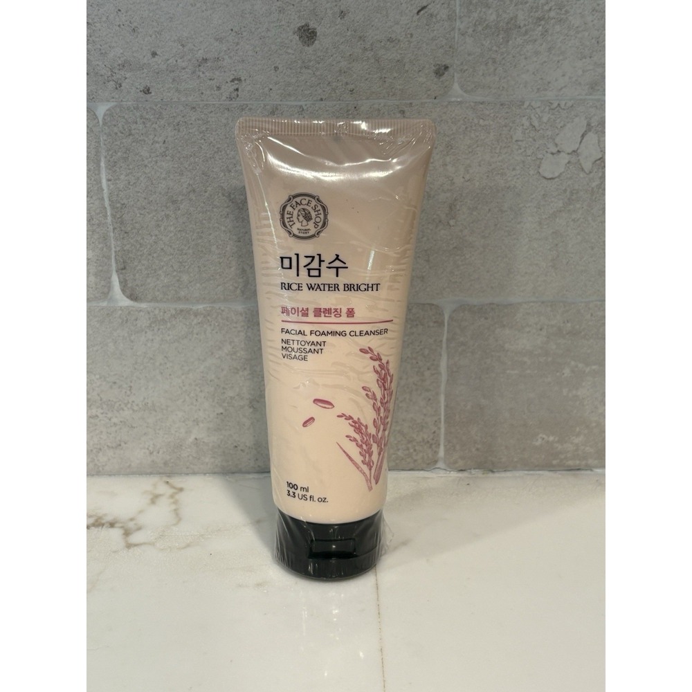 THE FACE SHOP Rice Water Bright Foaming Cleanser 100ml / 3.3fl oz